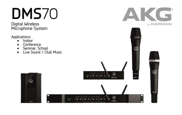 Mikrofon Wireless AKG DMS70