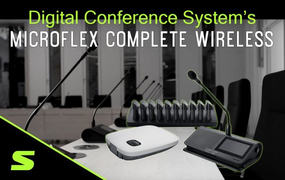 Sistem Mikrofon Conference Wireless Shure MXCW