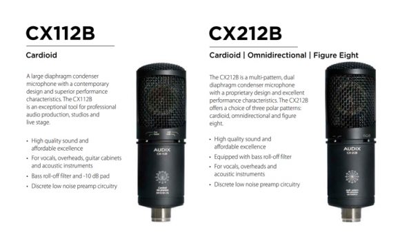 Mikrofon Kondenser Audix Seri CX