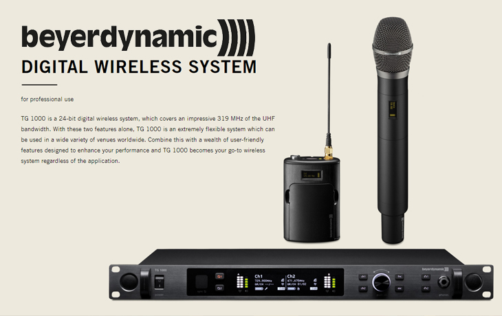 Mikrofon Wireless Digital Beyerdynamic TG 1000