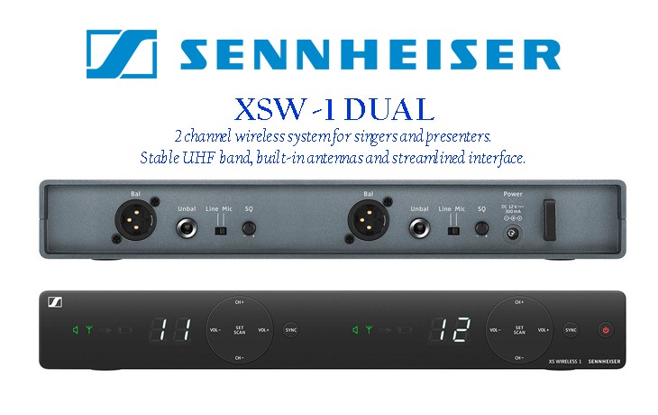 Mikrofon Wireless Sennheiser XSW-1 DUAL